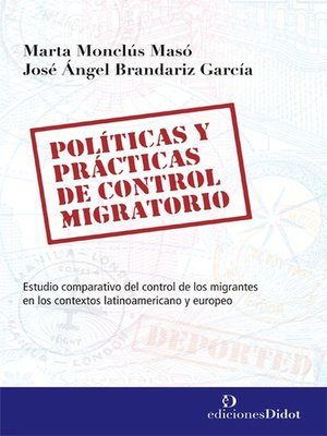 cover image of Políticas y prácticas de control migratorio